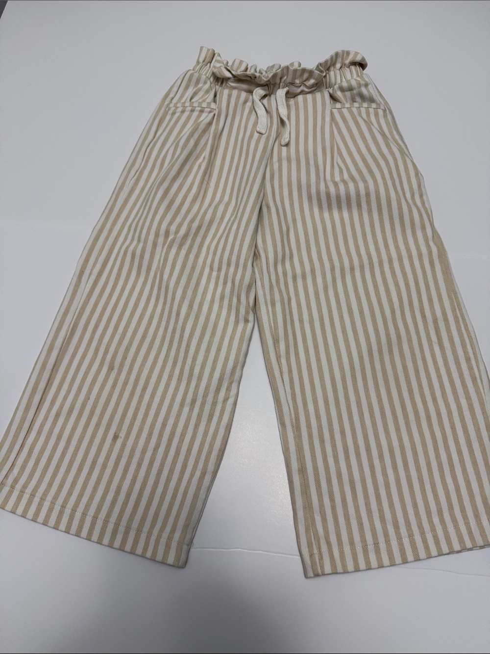 Zara girls paper bag pants